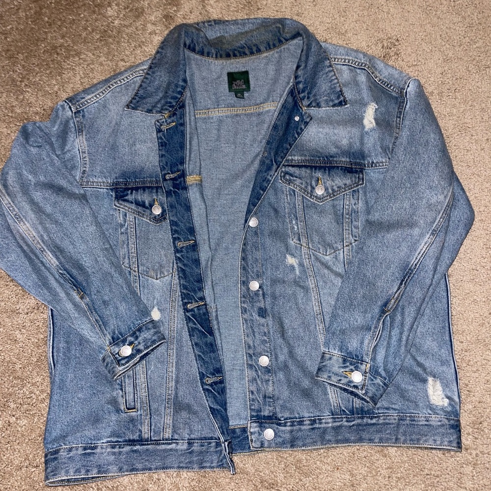 Wild Fable oversized jean jacket